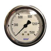 WIKA 2.5" Pressure Gauge 1500PSI